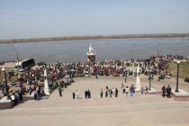 Свыше тысячи байкеров приняли участие в открытии мотосезона в Нижнем Новгороде