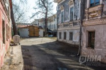 Литературный музей М. Горького - вид со двора